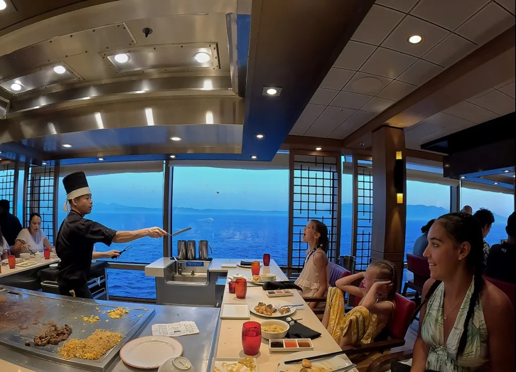 Teppanyaki by Izumi on Odyssey of the Seas