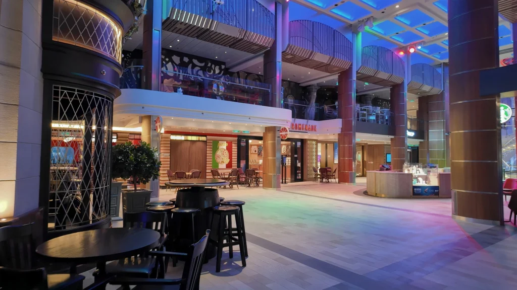 The Royal Esplanade on Odyssey of the Seas