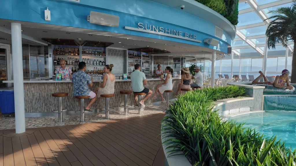 Sunshine Bar on Odyssey of the Seas
