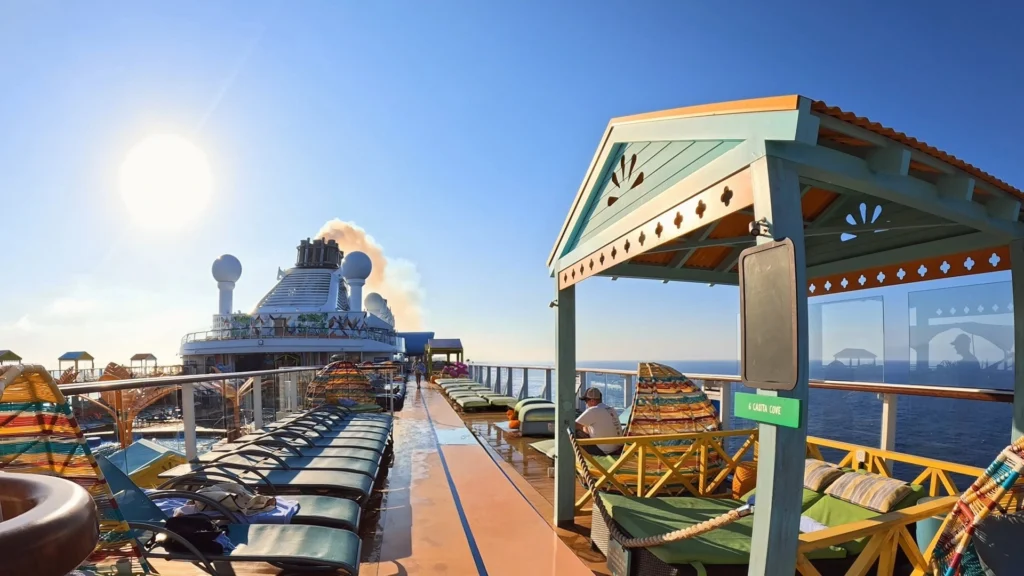Upper Pool Deck on Odyssey of the Seas