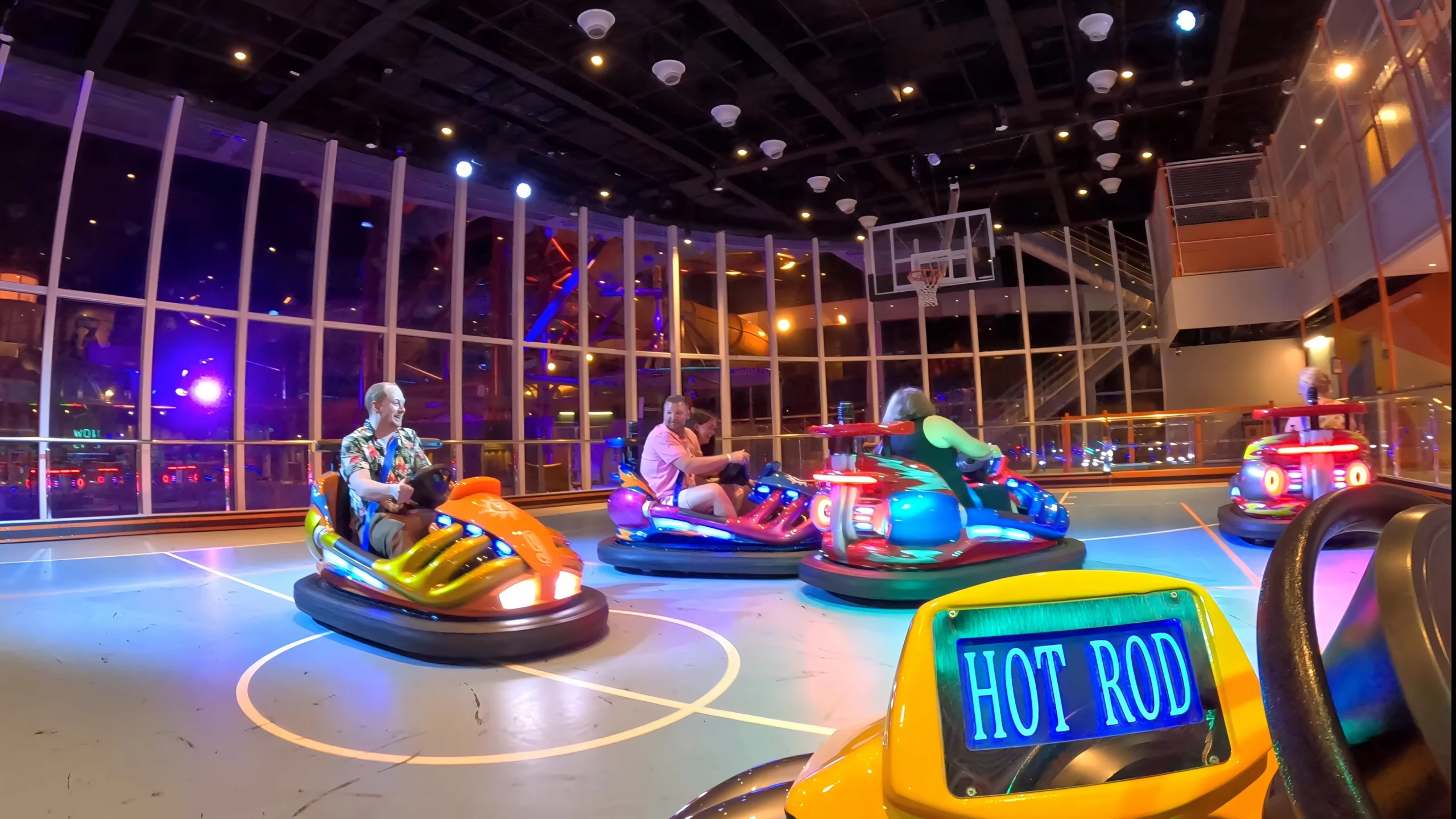 Bumper Cars on MSC World America