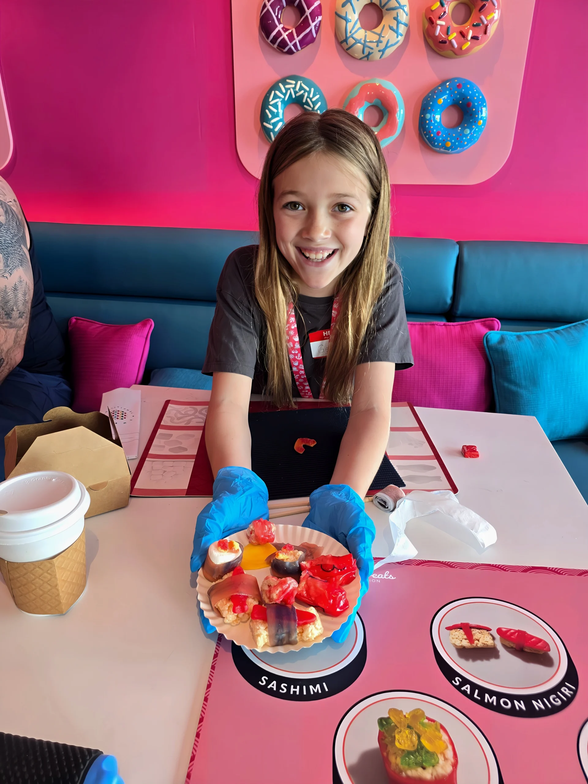 Candy sushi class on MSC World America