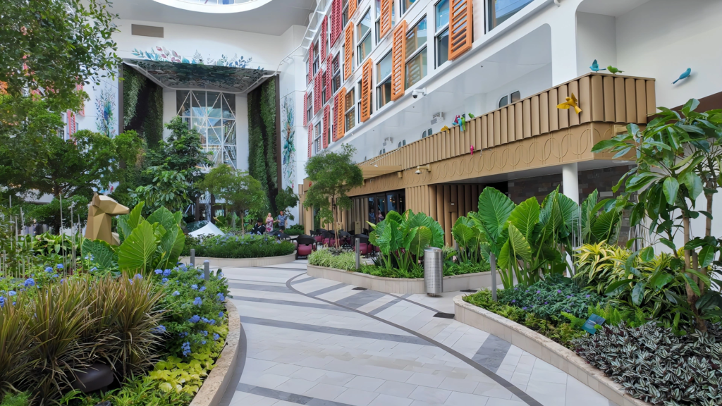 Central Park neighborhood on Star of the Seas