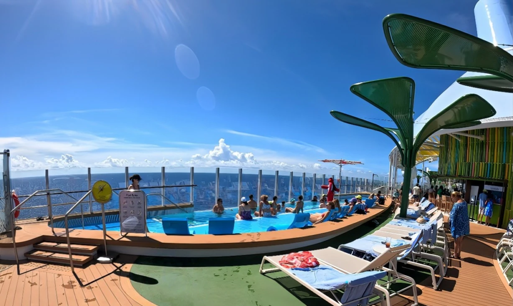 Cloud 17 quieter pool deck on Star of the Seas