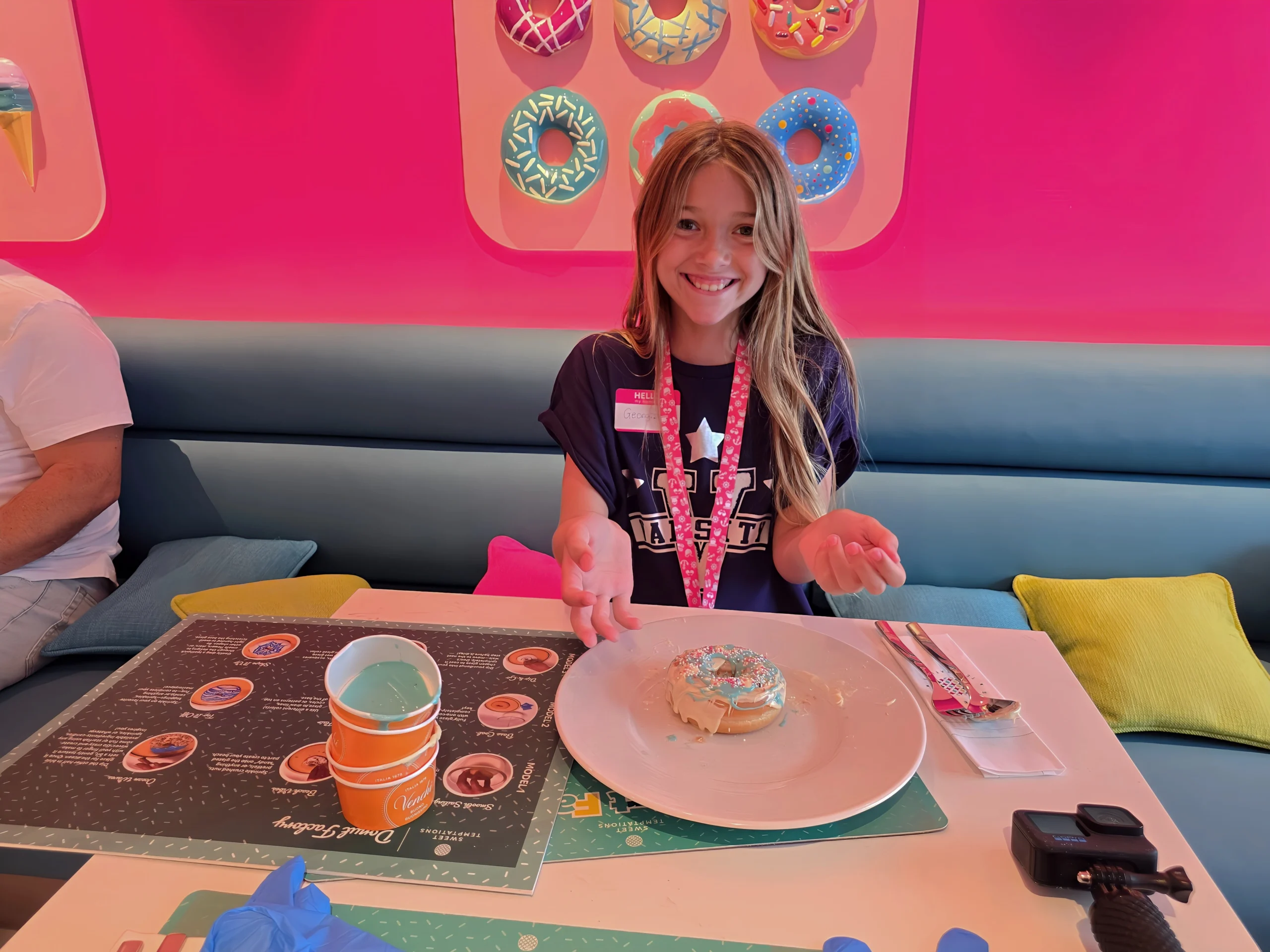 Donut making class on MSC World America