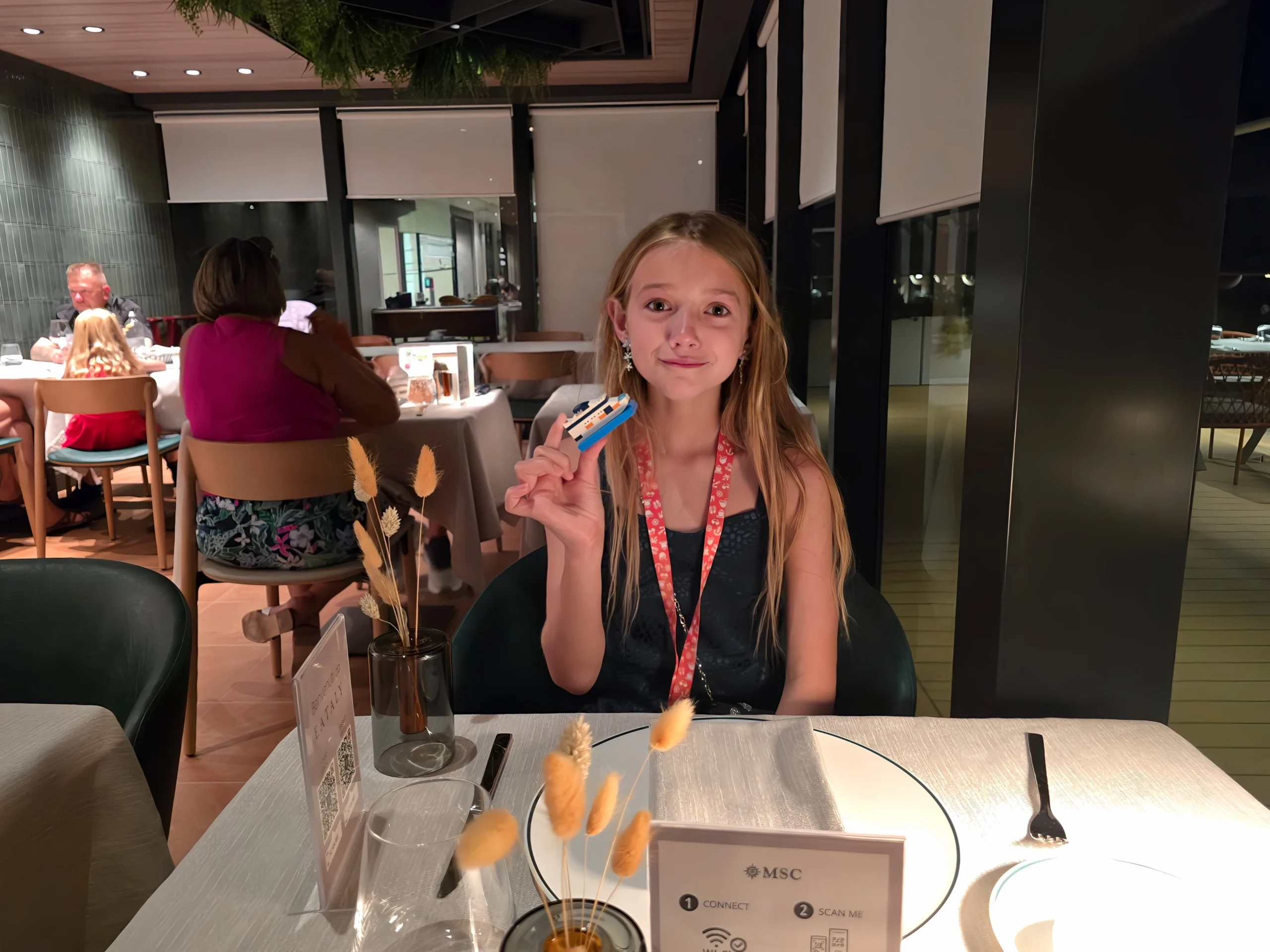 Eataly Italian restaurant on MSC World America