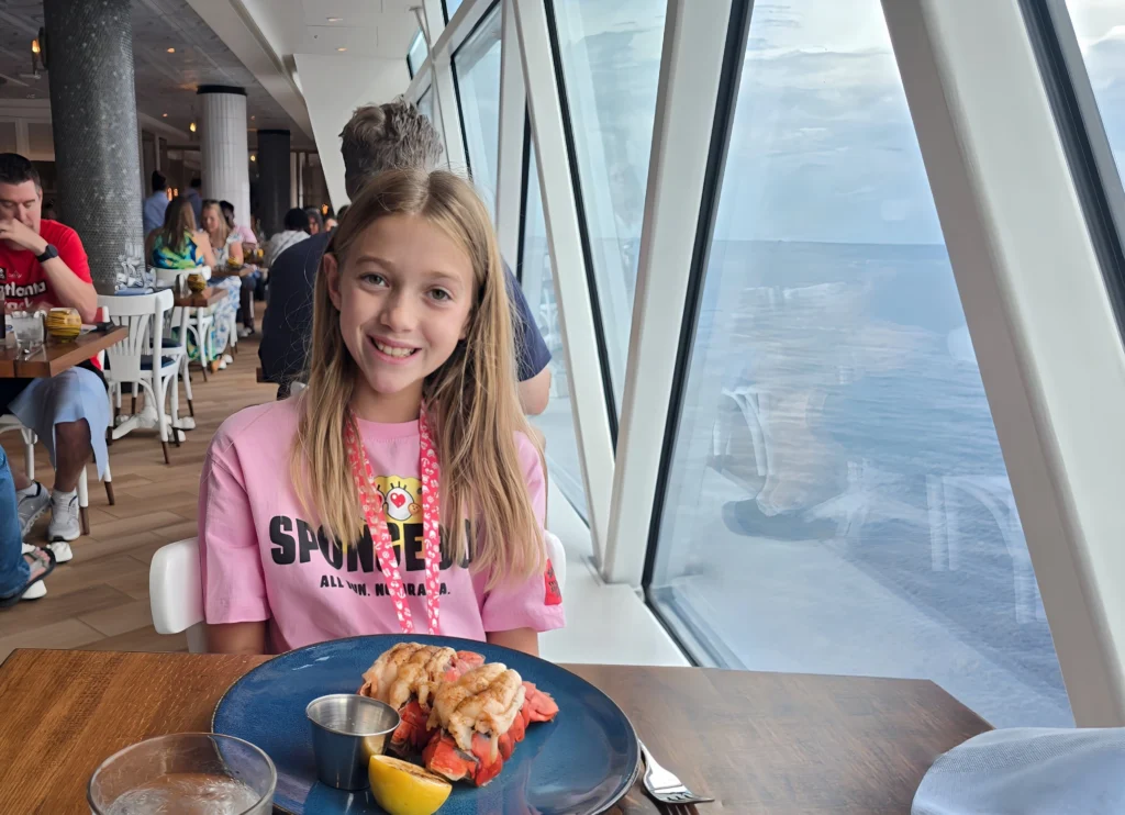 Lobsters at Hooked Seafood on Star of the Seas