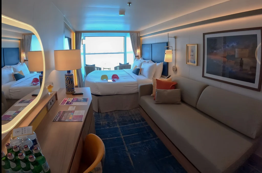 The Infinite Family Balcony cabin on Star of the Seas