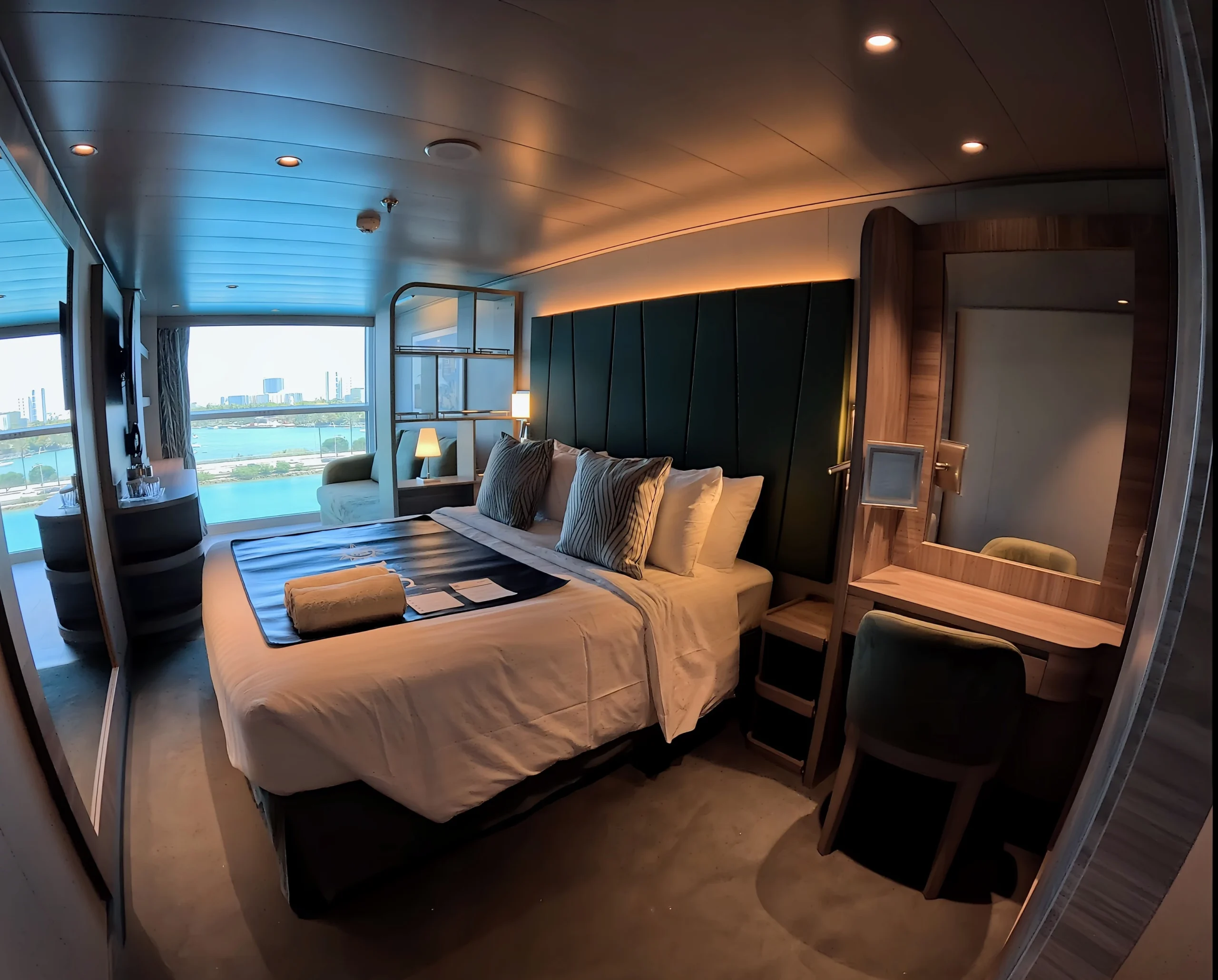 Infinite Balcony stateroom on MSC World America