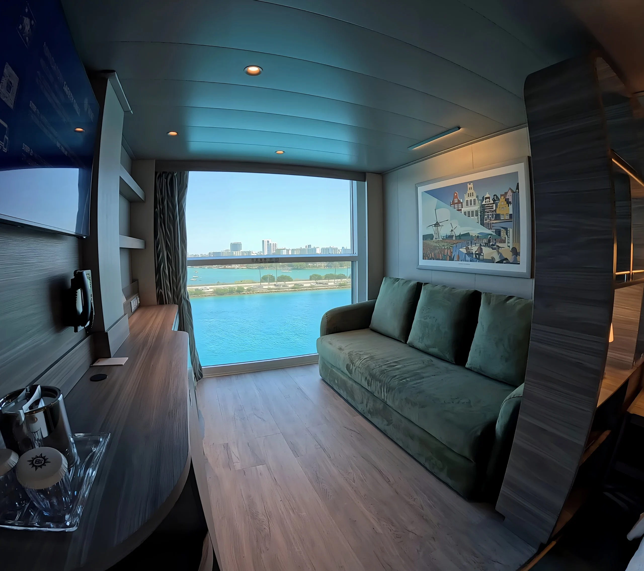 Infinite Ocean View Stateroom on MSC World America