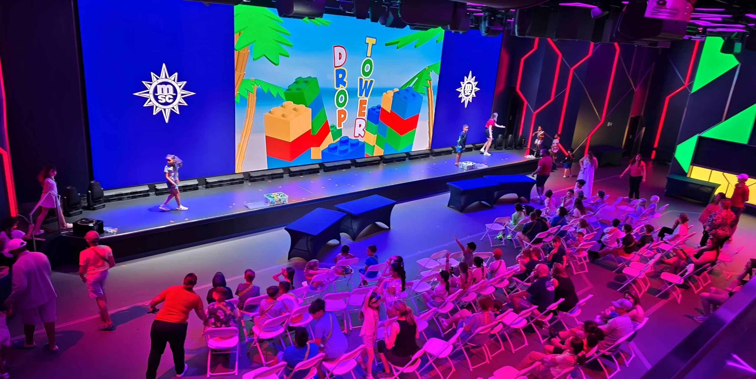 The Luna Park Arena on MSC World America