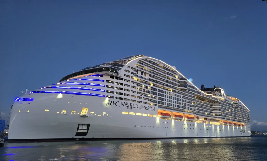 MSC World America cruise ship