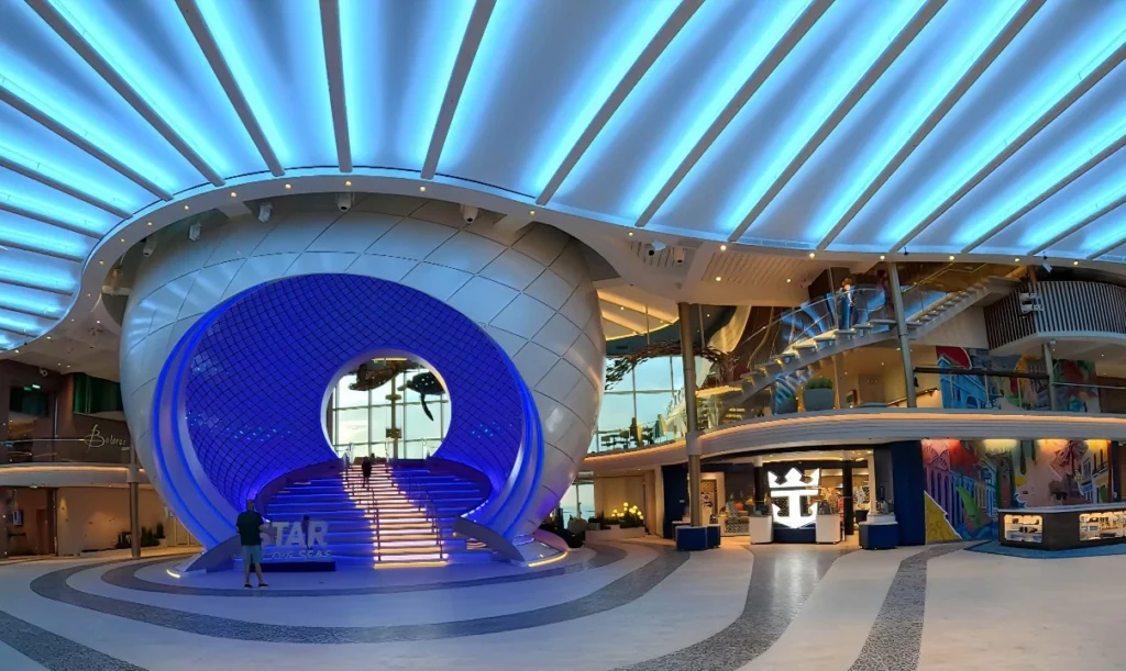 The Pearl kinetic sculpture on Star of the Seas