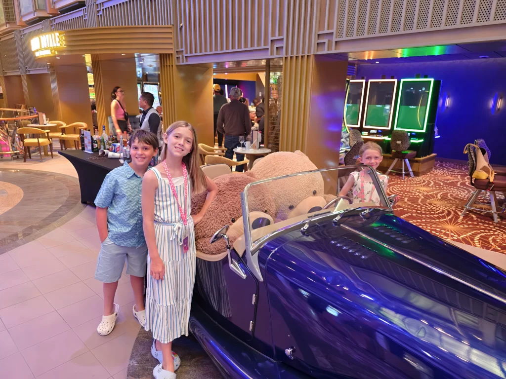 Children on the Royal Promenade on Freedom of the Seas