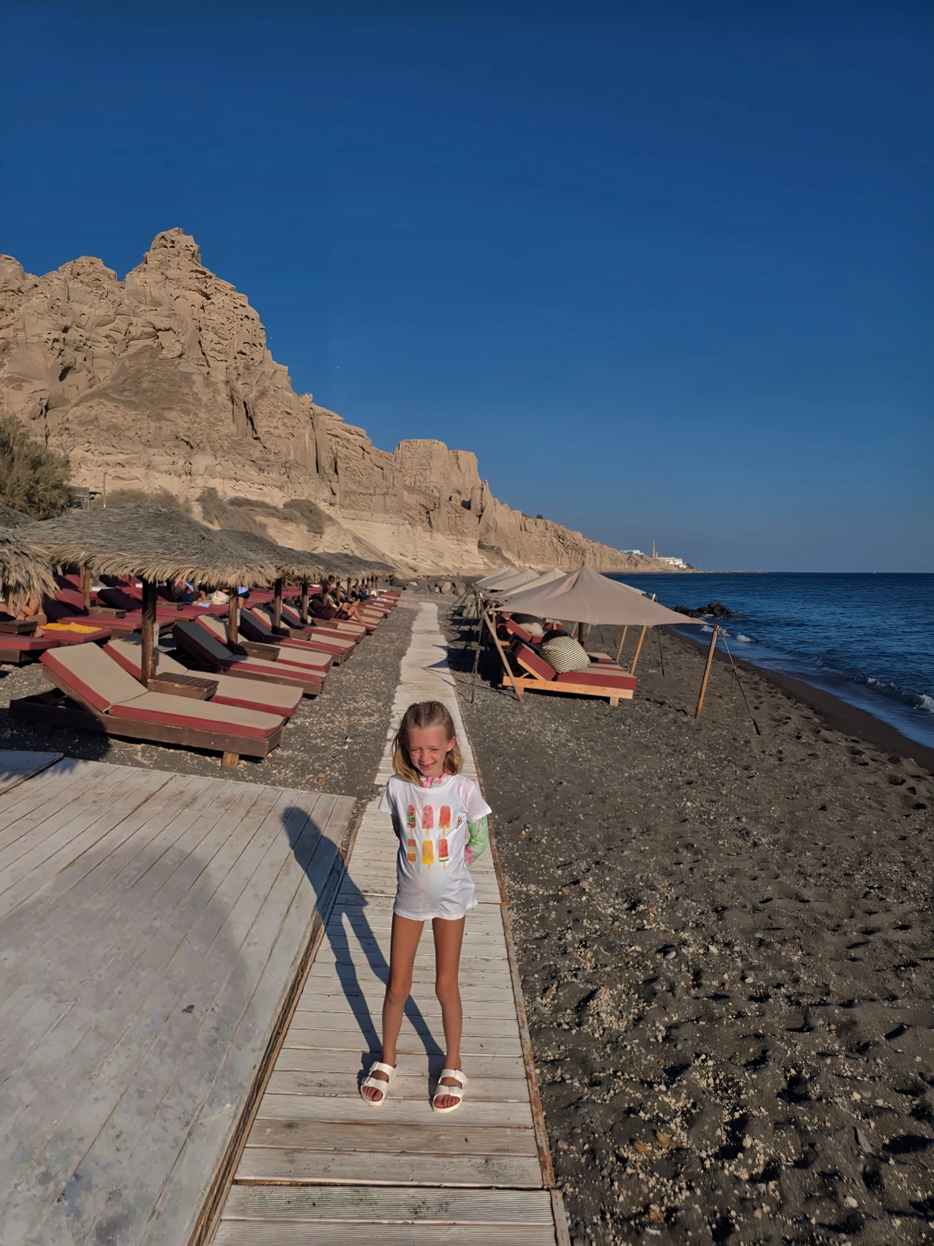 Theros Wave Bar Vlychada Beach in Santorini