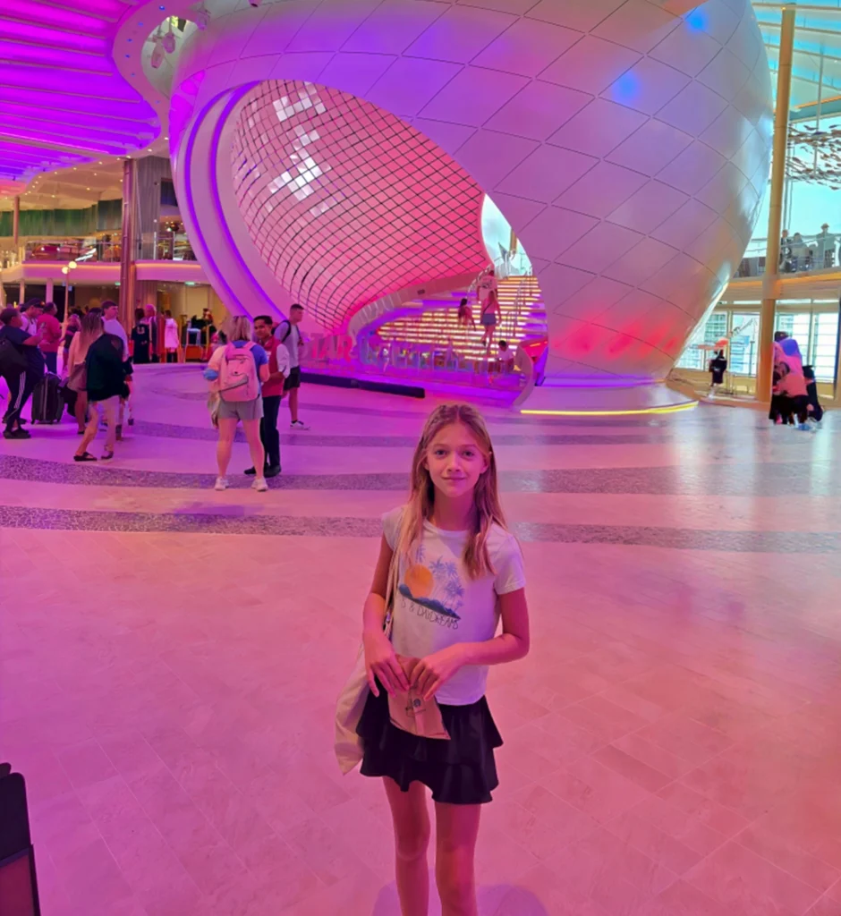 The Pearl kinetic sculpture on Star of the Seas