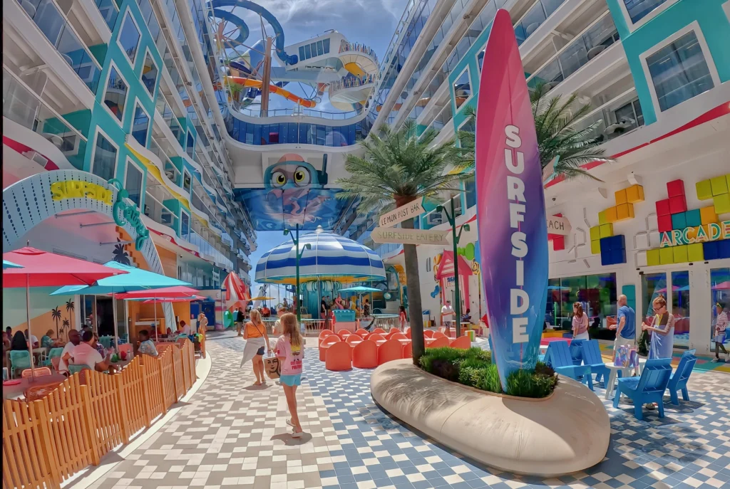 Surfside family neighborhood on Star of the Seas