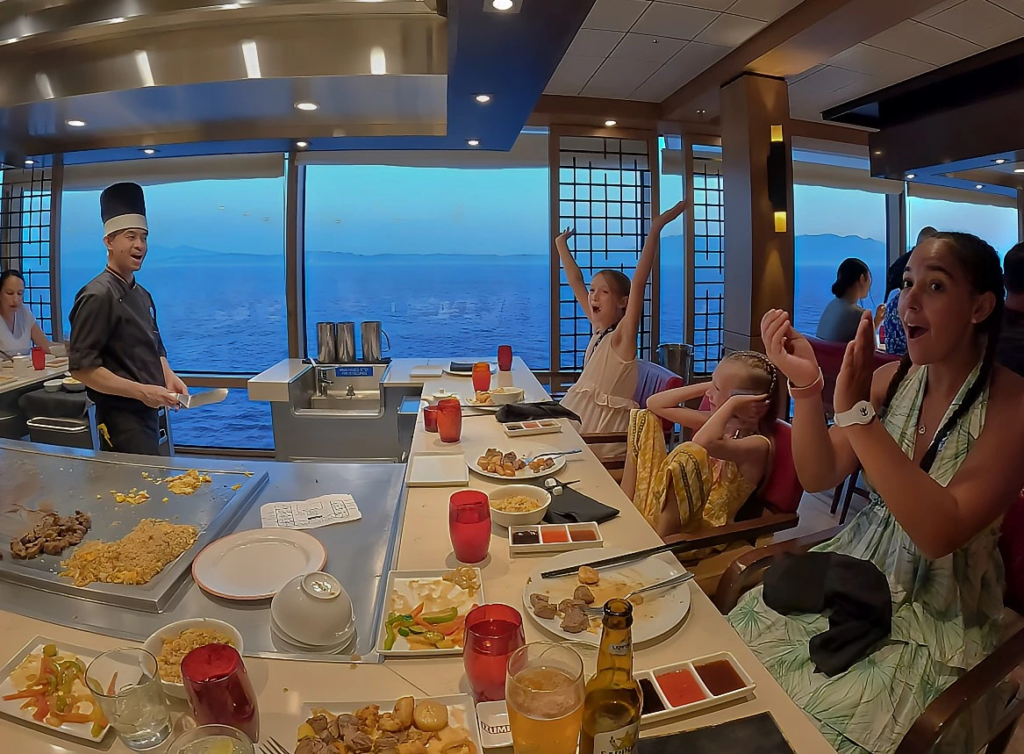 Teppanyaki by Izumi on Odyssey of the Seas