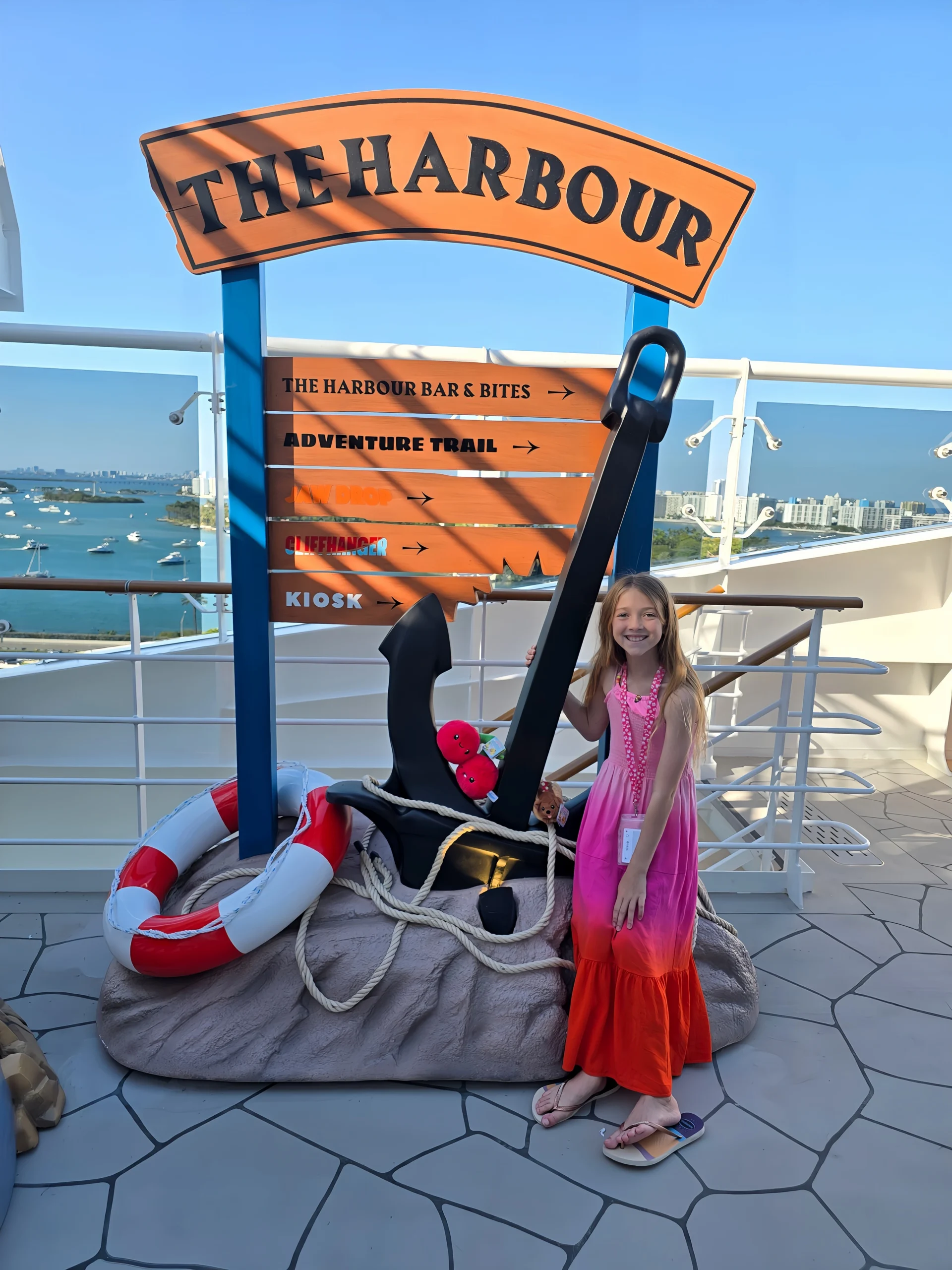 The Harbour outdoor family park on MSC World America