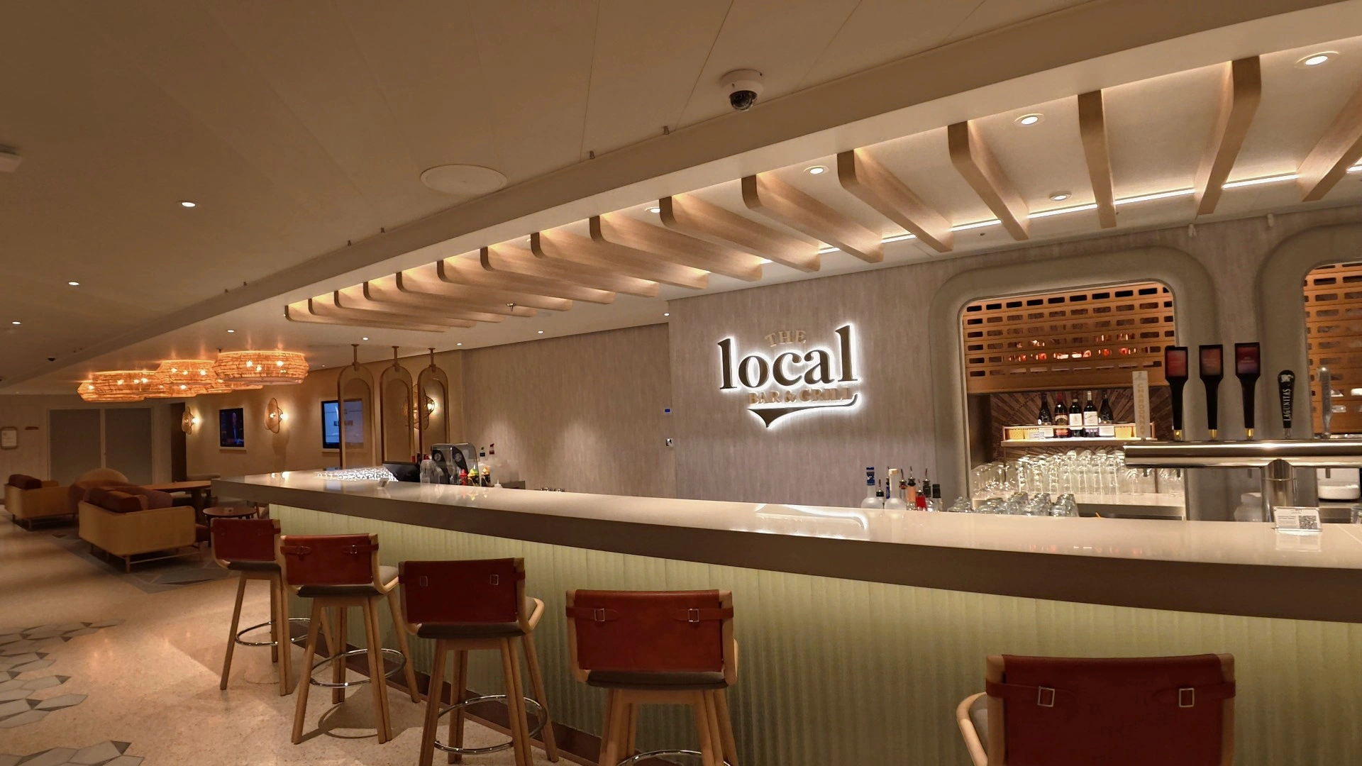 The Local Bar on Norwegian Luna
