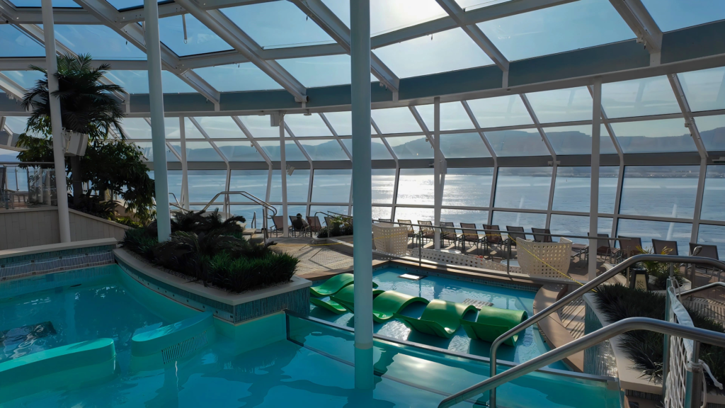 The Solarium on Odyssey of the Seas