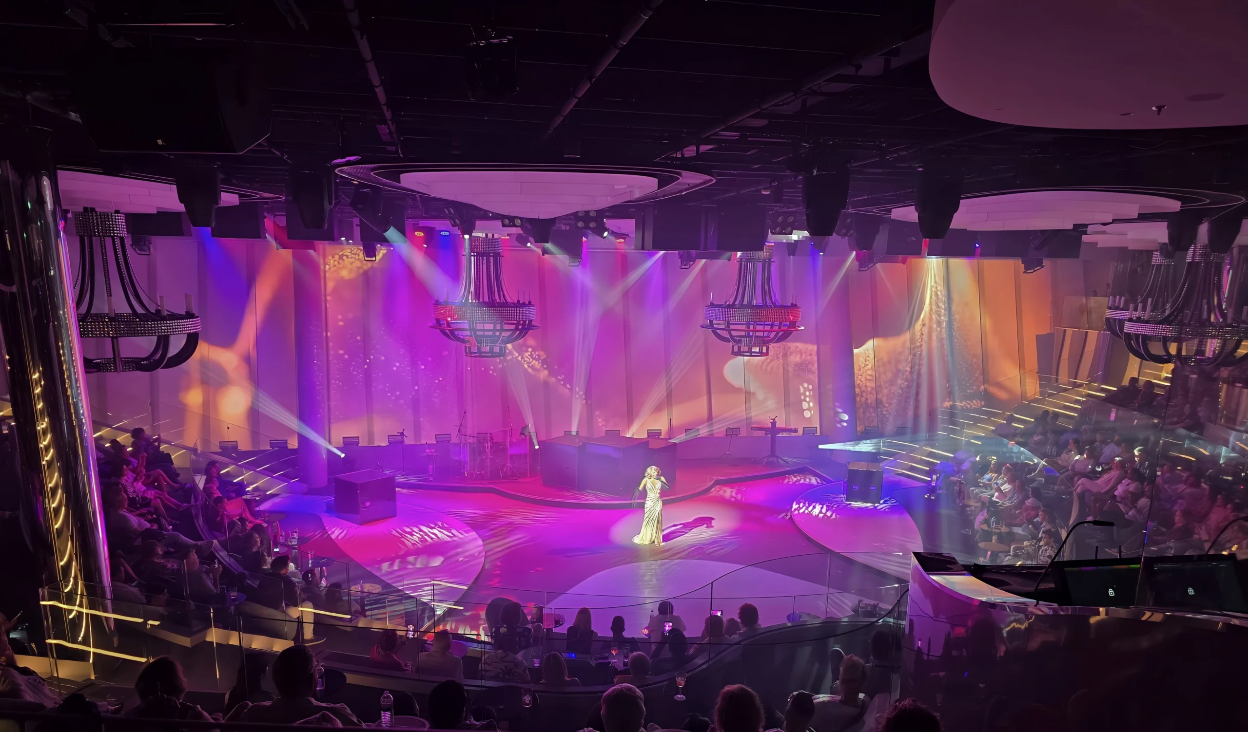 The Whitney Houston tribute show on MSC World America