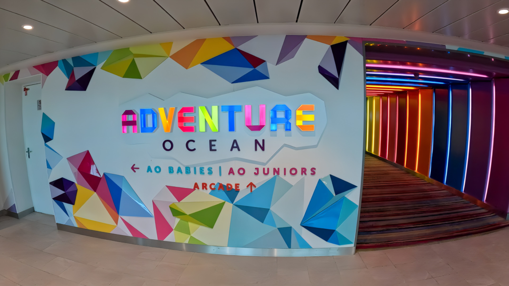 Adventure Ocean kids club on Freedom of the Seas