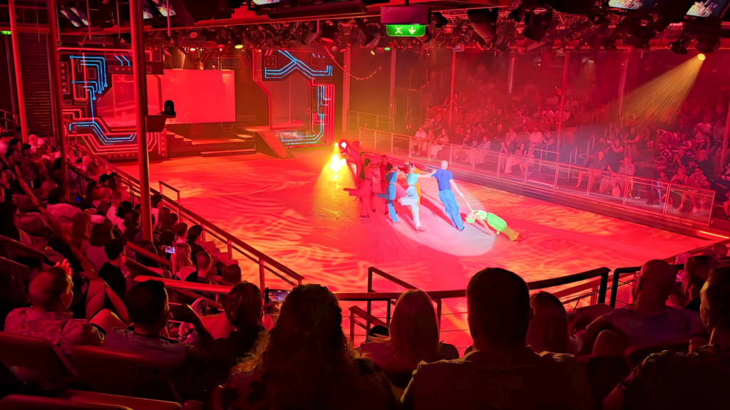 Studio B ice rink on Freedom of the Seas