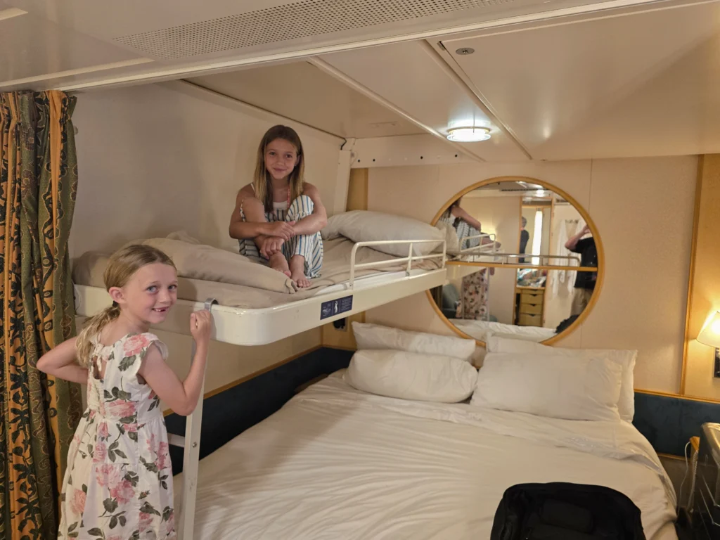 Connecting interior stateroom on Freedom of the Seas
