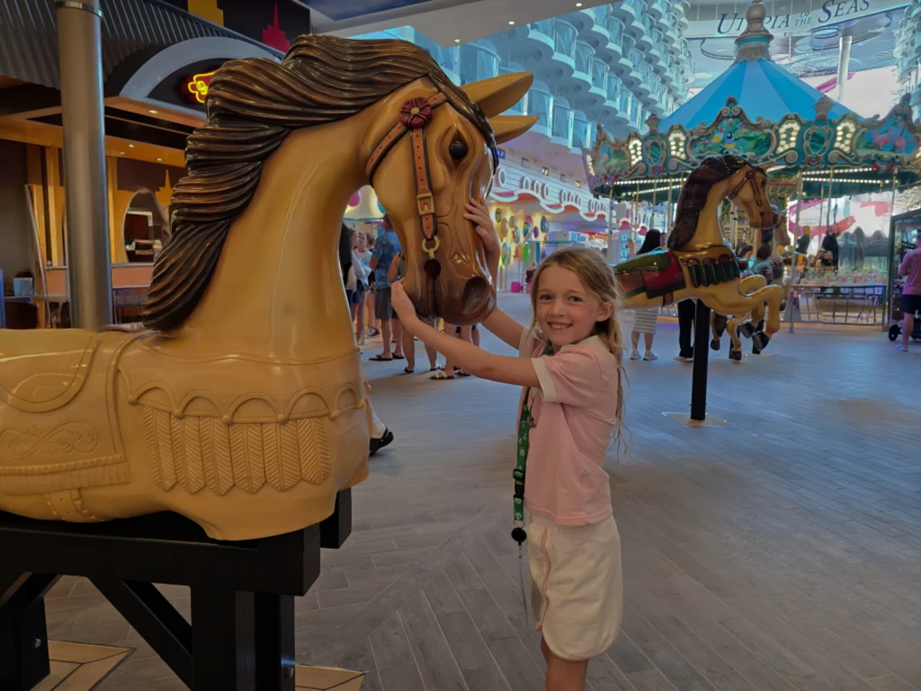 The Boardwalk neighborhood on Utopia of the Seas