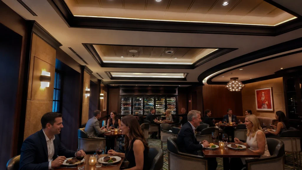 Chops Grille steakhouse on Utopia of the Seas