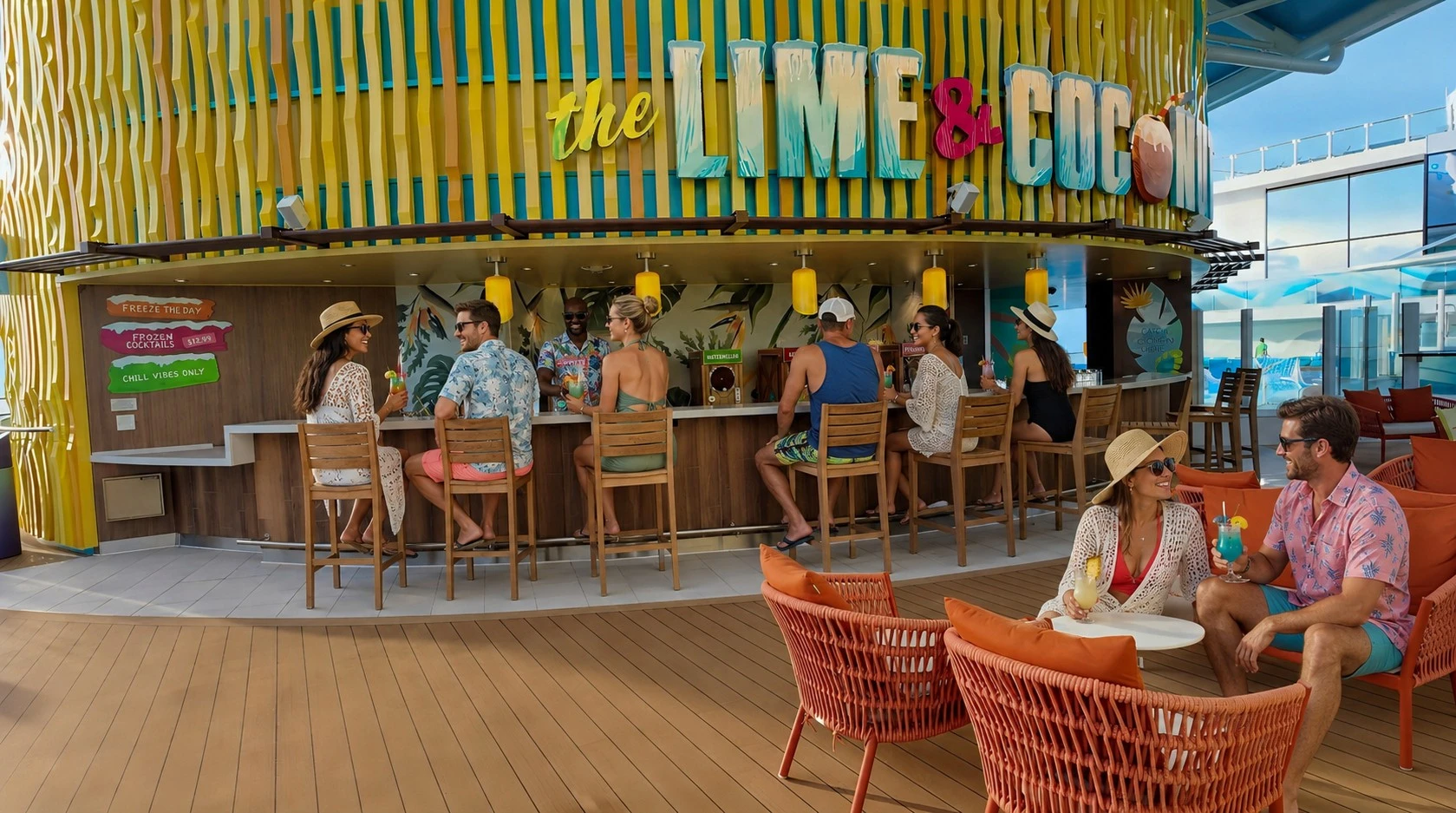 Lime and Coconut on Star of the Seas