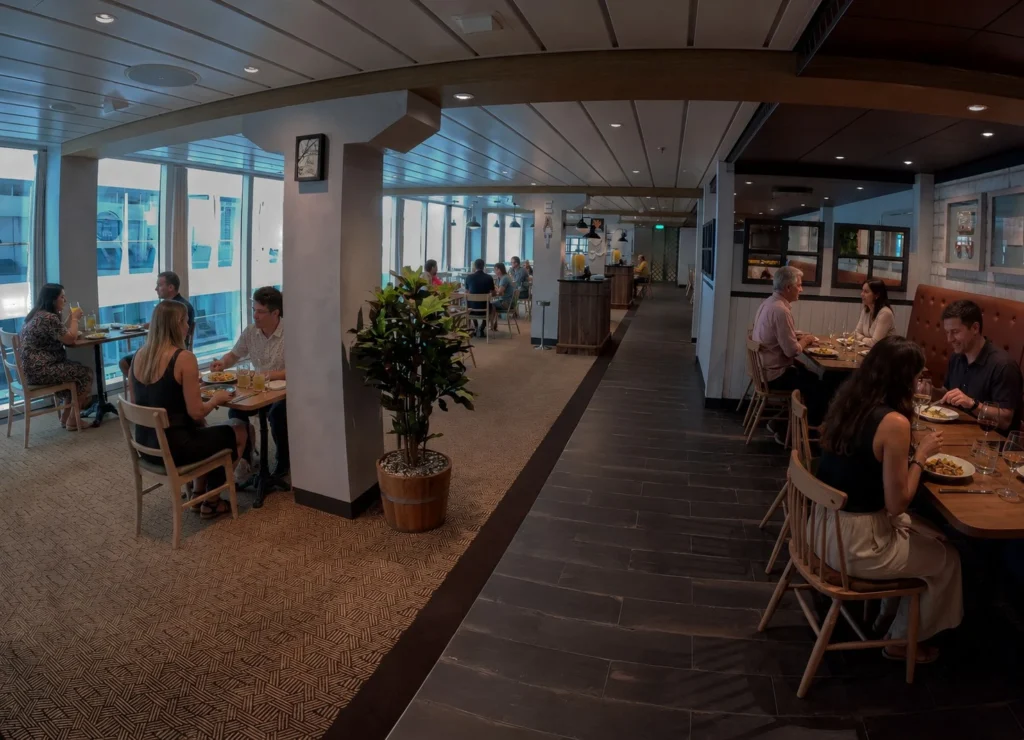The Mason Jar Southern restaurant on Utopia of the Seas