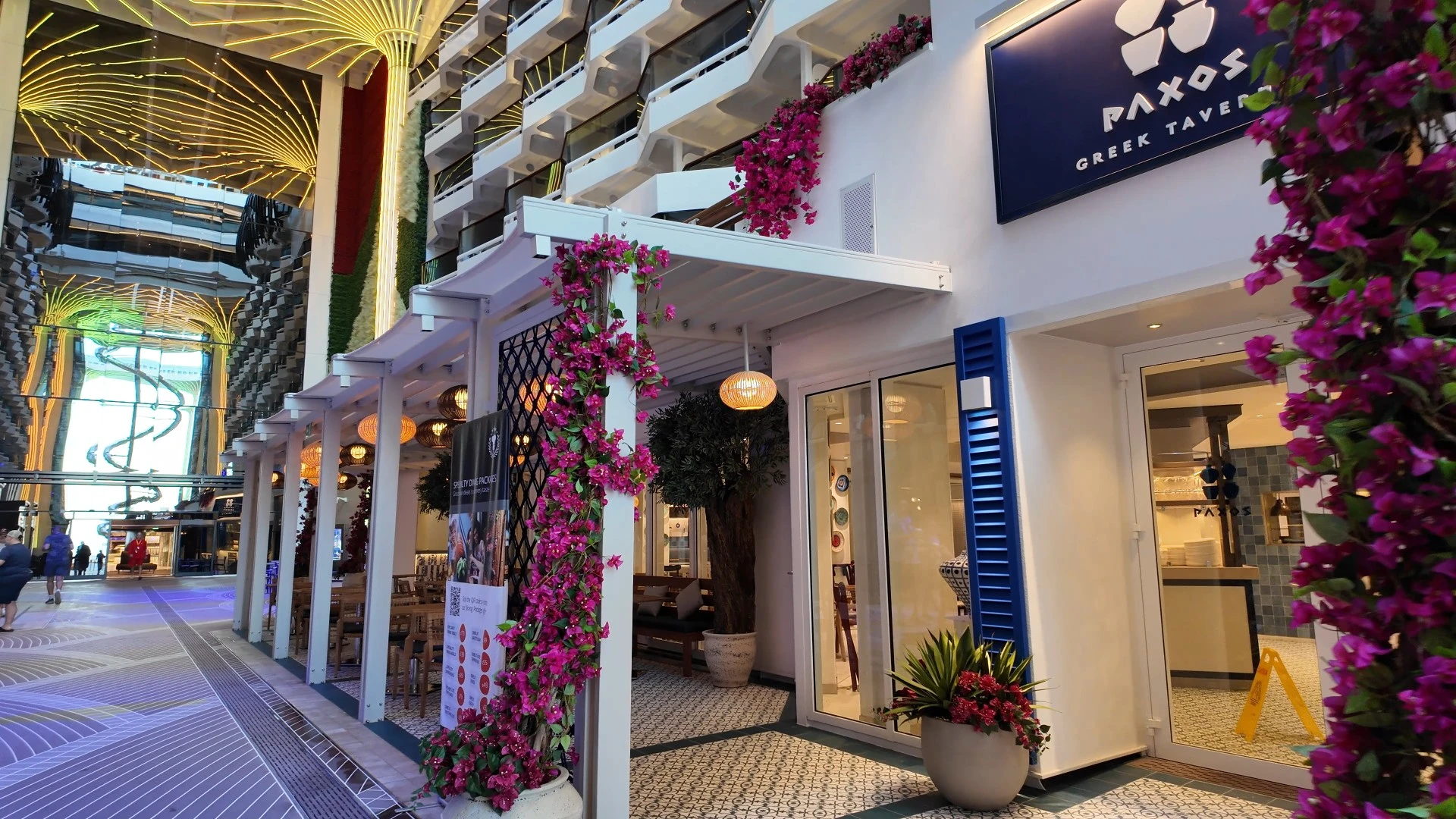 Paxos Greek Restaurant MSC World America