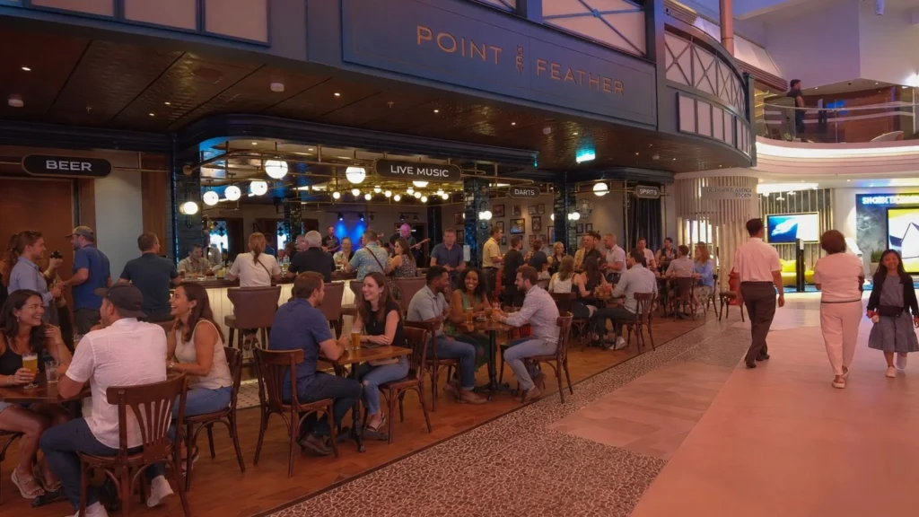 Point Feather Icon of the Seas 1