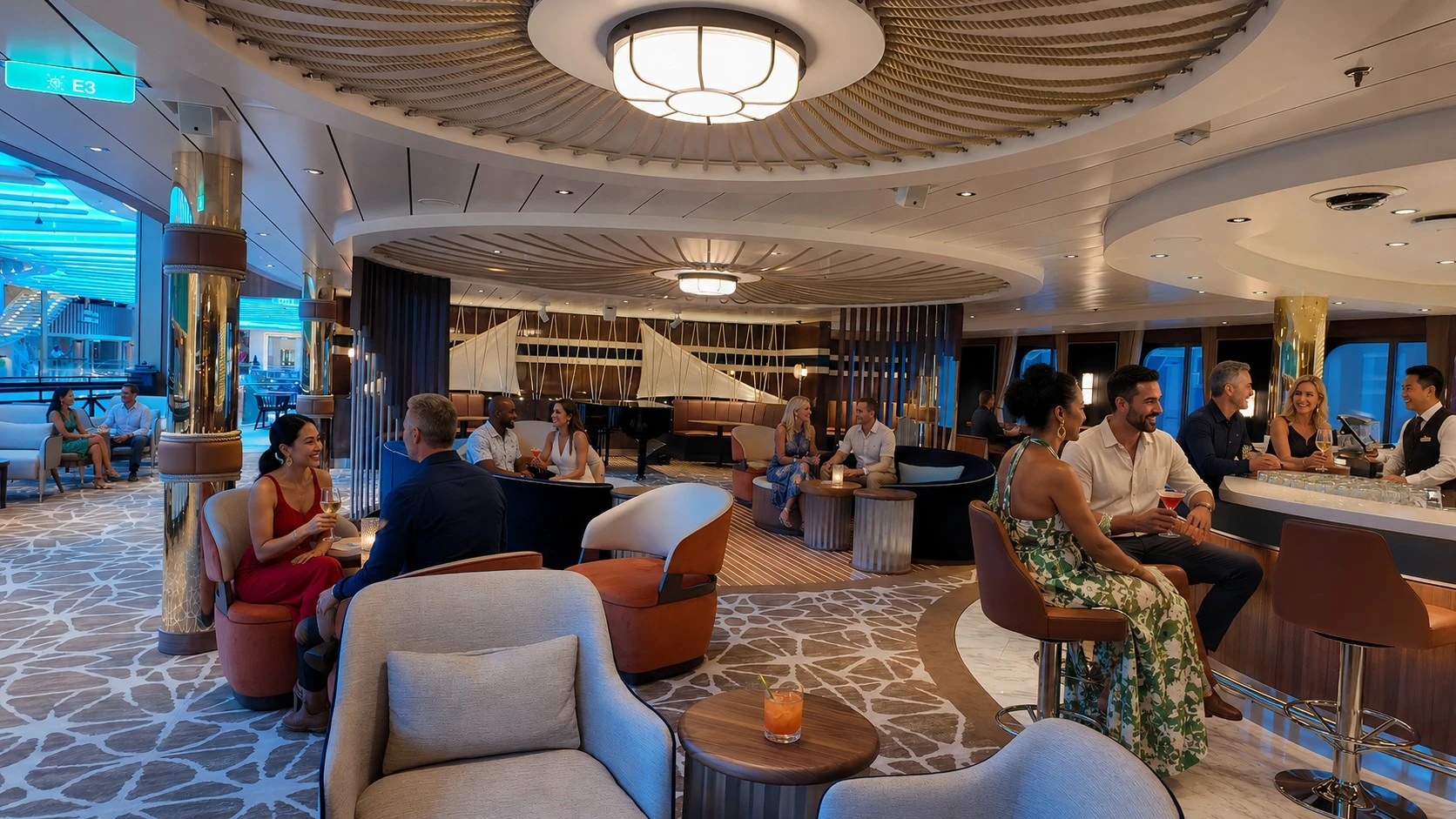  Schooner Bar on Royal Caribbeans Star of the Seas