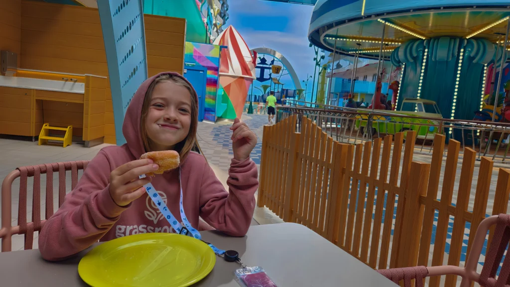 Surfside Eatery my daughter Icon of the Seas