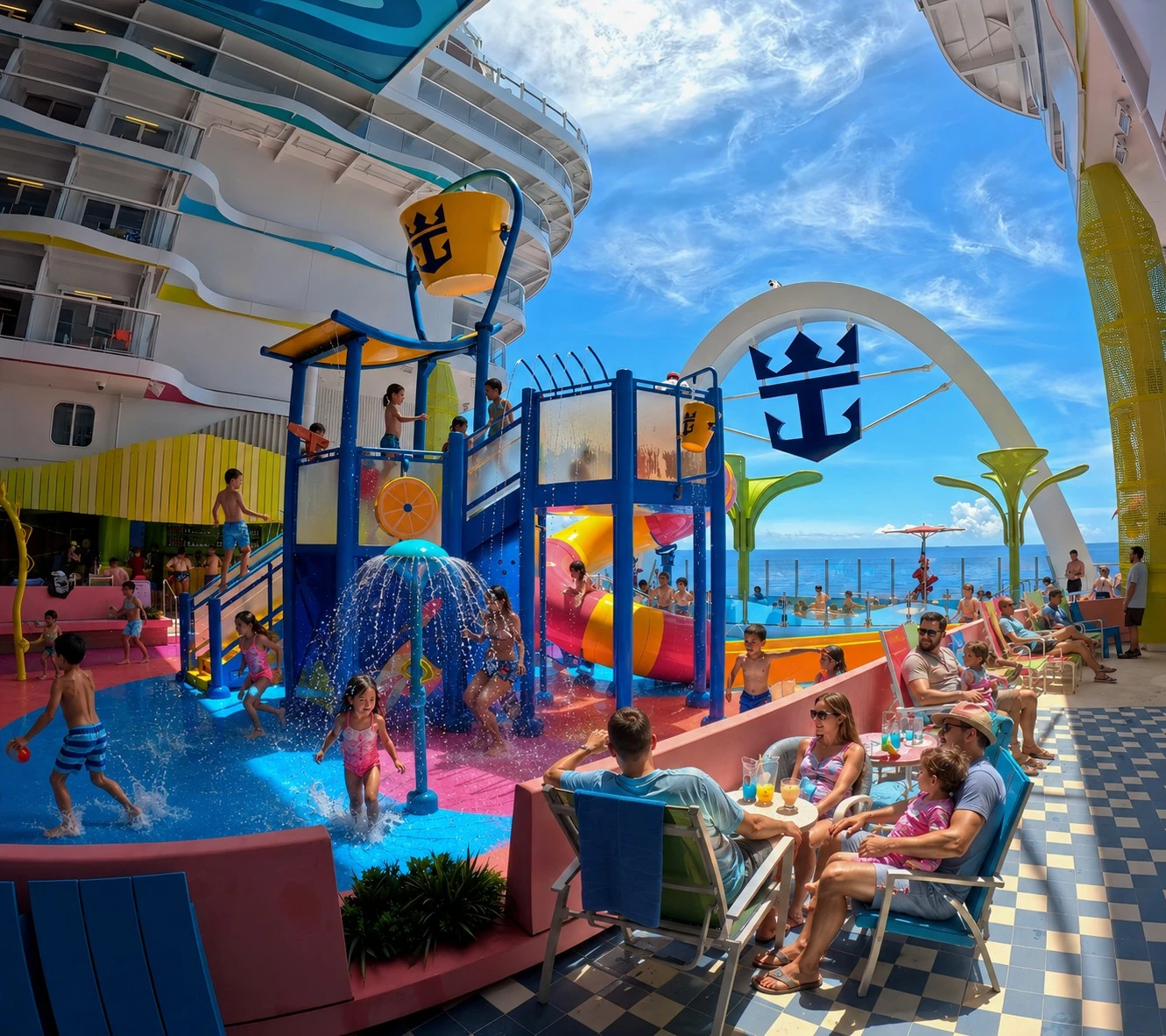Surfside Splashaway Bay Area on Star of the Seas