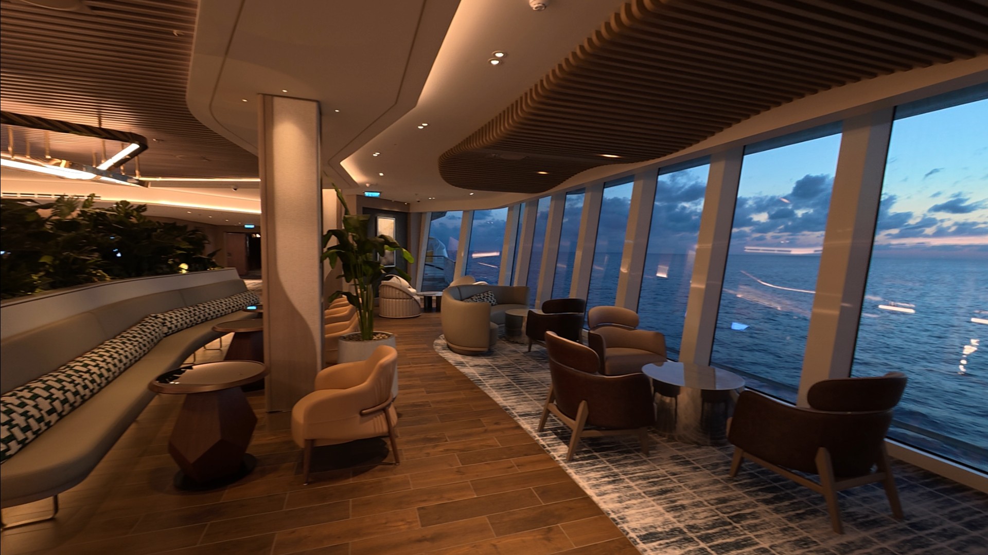 Norwegian Luna Seating